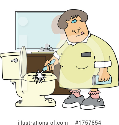 Janitor Clipart #1757854 by djart