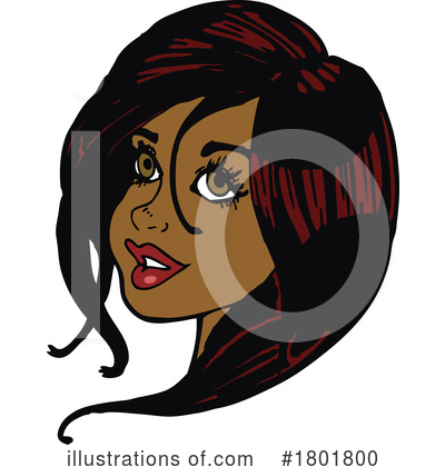 Royalty-Free (RF) Woman Clipart Illustration by lineartestpilot - Stock Sample #1801800