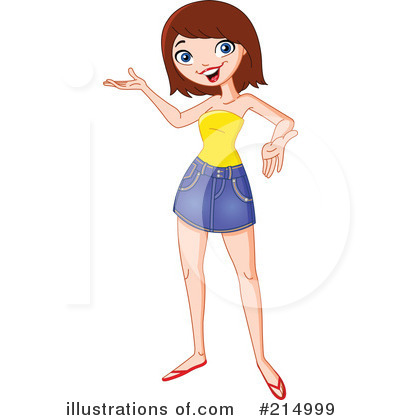 Royalty-Free (RF) Woman Clipart Illustration by yayayoyo - Stock Sample #214999