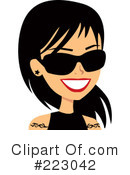 Woman Clipart #223042 by Monica