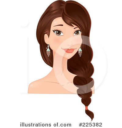 Hair Clipart #225382 by Melisende Vector