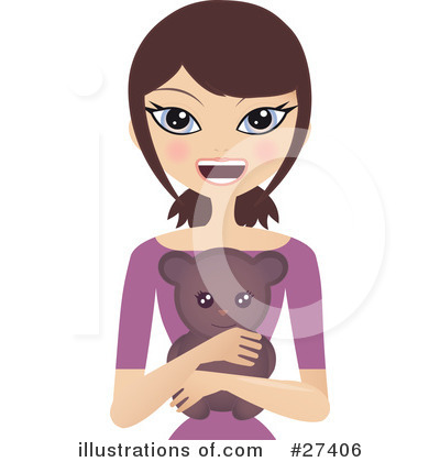 Royalty-Free (RF) Woman Clipart Illustration by Melisende Vector - Stock Sample #27406