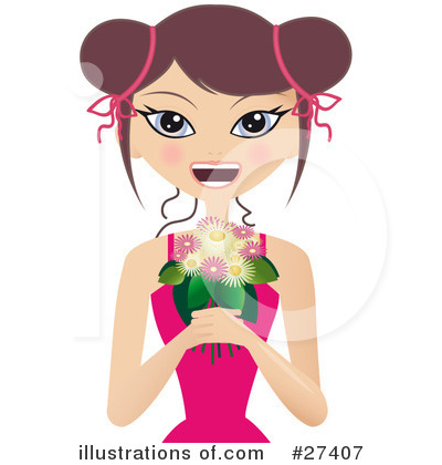 Royalty-Free (RF) Woman Clipart Illustration by Melisende Vector - Stock Sample #27407