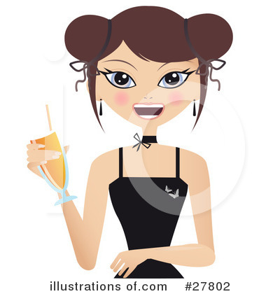 Cocktail Clipart #27802 by Melisende Vector