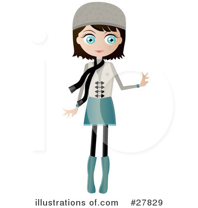Fashion Clipart #27829 by Melisende Vector