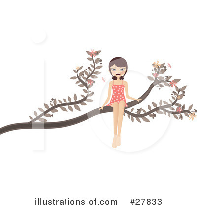 Tree Branch Clipart #27833 by Melisende Vector