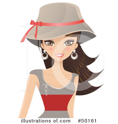 Royalty-Free (RF) Woman Clipart Illustration by Melisende Vector - Stock Sample #50161