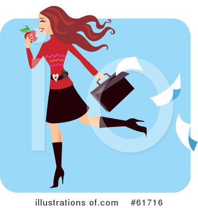 Businesswoman Clipart #61716 by Monica