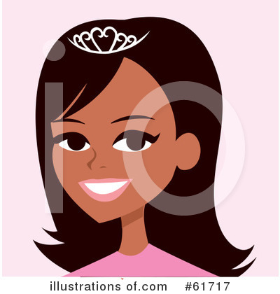 Royalty-Free (RF) Woman Clipart Illustration by Monica - Stock Sample #61717
