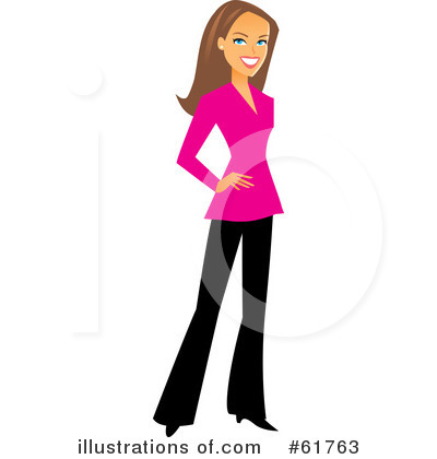 Business Woman Clipart #61763 by Monica