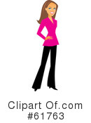 Woman Clipart #61763 by Monica