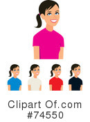 Woman Clipart #74550 by Monica
