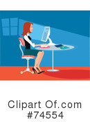 Woman Clipart #74554 by Monica