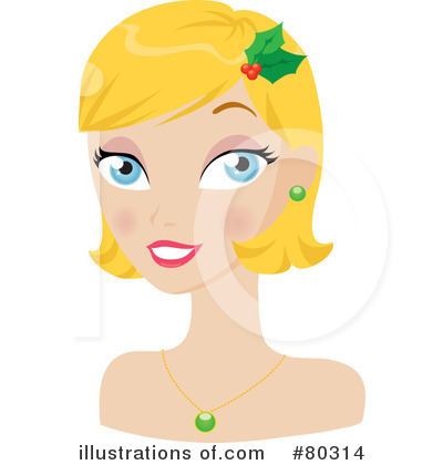 Christmas Woman Clipart #80314 by Rosie Piter
