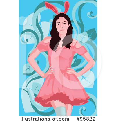 Royalty-Free (RF) Woman Clipart Illustration by mayawizard101 - Stock Sample #95822