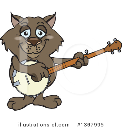 Royalty-Free (RF) Wombat Clipart Illustration by Dennis Holmes Designs - Stock Sample #1367995