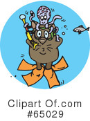 Wombat Clipart #65029 by Dennis Holmes Designs