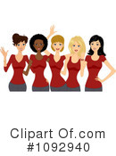 Women Clipart #1092940 by BNP Design Studio