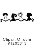 Women Clipart #1205313 by Prawny Vintage