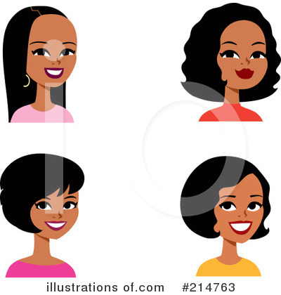 African American Woman Clipart #214763 by Monica
