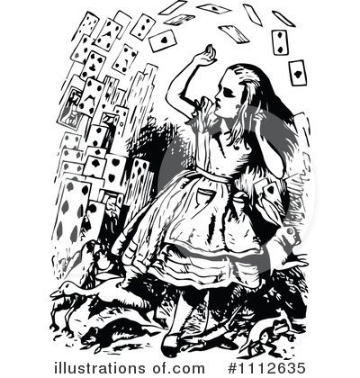 Alice In Wonderland Clipart #1112635 by Prawny Vintage