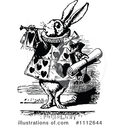 Alice In Wonderland Clipart #1112644 by Prawny Vintage