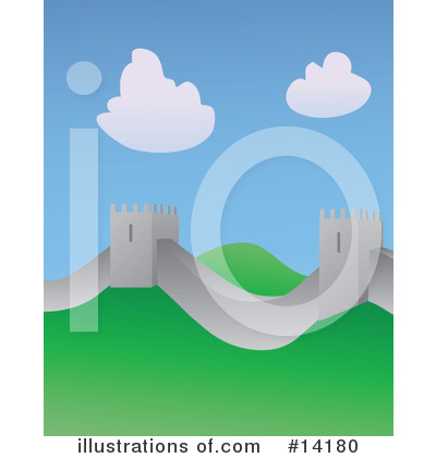 Great Wall Of China Clipart #14180 by Rasmussen Images