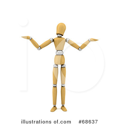 Wood Mannequin Clipart #68637 by stockillustrations