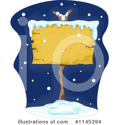 Royalty-Free (RF) Wood Sign Clipart Illustration by BNP Design Studio - Stock Sample #1145394