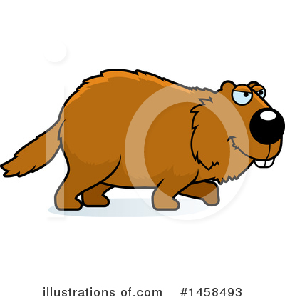 Groundhog Clipart #1458493 by Cory Thoman