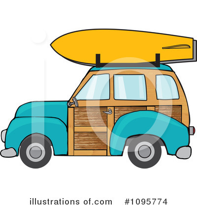 Royalty-Free (RF) Woodie Clipart Illustration by djart - Stock Sample #1095774