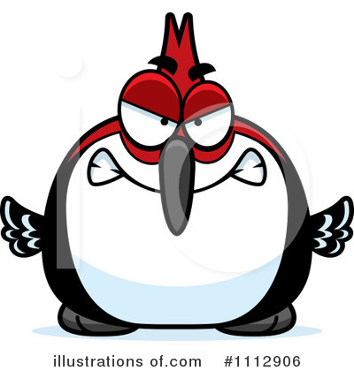 Royalty-Free (RF) Woodpecker Clipart Illustration by Cory Thoman - Stock Sample #1112906