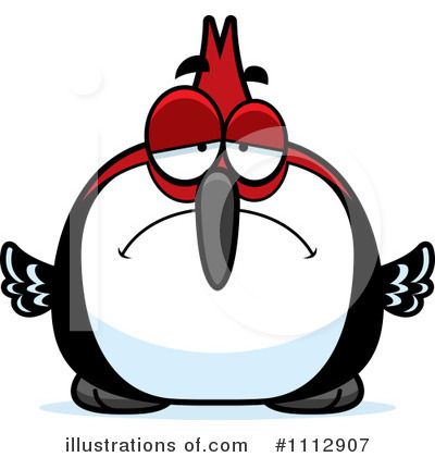 Royalty-Free (RF) Woodpecker Clipart Illustration by Cory Thoman - Stock Sample #1112907