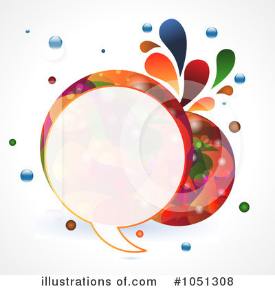 Royalty-Free (RF) Word Balloon Clipart Illustration by elaineitalia - Stock Sample #1051308