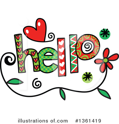 Royalty-Free (RF) Word Clipart Illustration by Prawny - Stock Sample #1361419