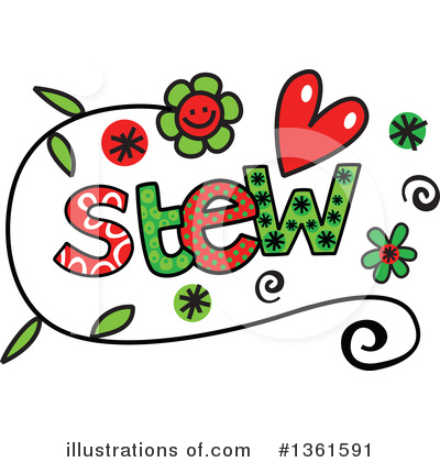 Royalty-Free (RF) Word Clipart Illustration by Prawny - Stock Sample #1361591