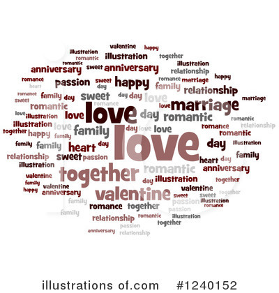 Word Collage Clipart #1240152 by oboy