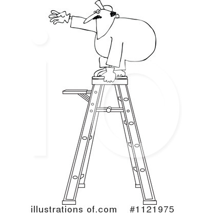Royalty-Free (RF) Worker Clipart Illustration by djart - Stock Sample #1121975