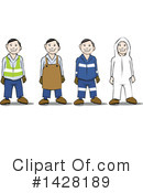 Worker Clipart #1428189 by David Rey