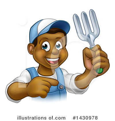 Royalty-Free (RF) Worker Clipart Illustration by AtStockIllustration - Stock Sample #1430978