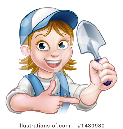 Royalty-Free (RF) Worker Clipart Illustration by AtStockIllustration - Stock Sample #1430980