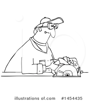 Royalty-Free (RF) Worker Clipart Illustration by djart - Stock Sample #1454435