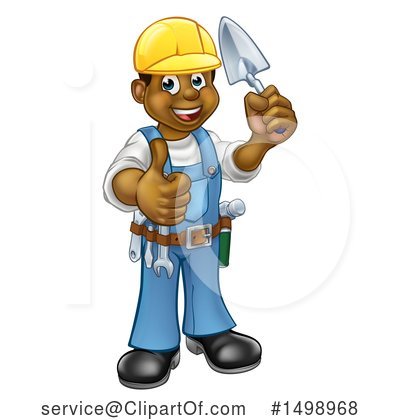 Builder Clipart #1498968 by AtStockIllustration
