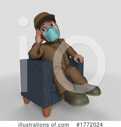 Royalty-Free (RF) Worker Clipart Illustration by KJ Pargeter - Stock Sample #1772024
