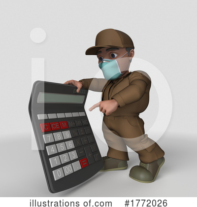 Royalty-Free (RF) Worker Clipart Illustration by KJ Pargeter - Stock Sample #1772026