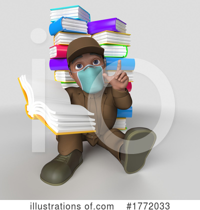 Royalty-Free (RF) Worker Clipart Illustration by KJ Pargeter - Stock Sample #1772033