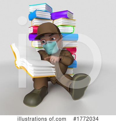 Royalty-Free (RF) Worker Clipart Illustration by KJ Pargeter - Stock Sample #1772034