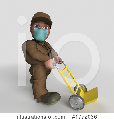 Royalty-Free (RF) Worker Clipart Illustration by KJ Pargeter - Stock Sample #1772036