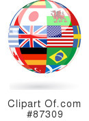 World Globe Clipart #87309 by elaineitalia