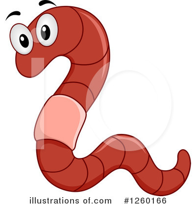 Worms Clipart #1260166 by BNP Design Studio